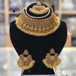 High Gold Plated Faux Moti &am...