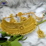 High Gold Polished Faux Moti B...