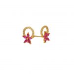 Floral Designed Stone Studded ...