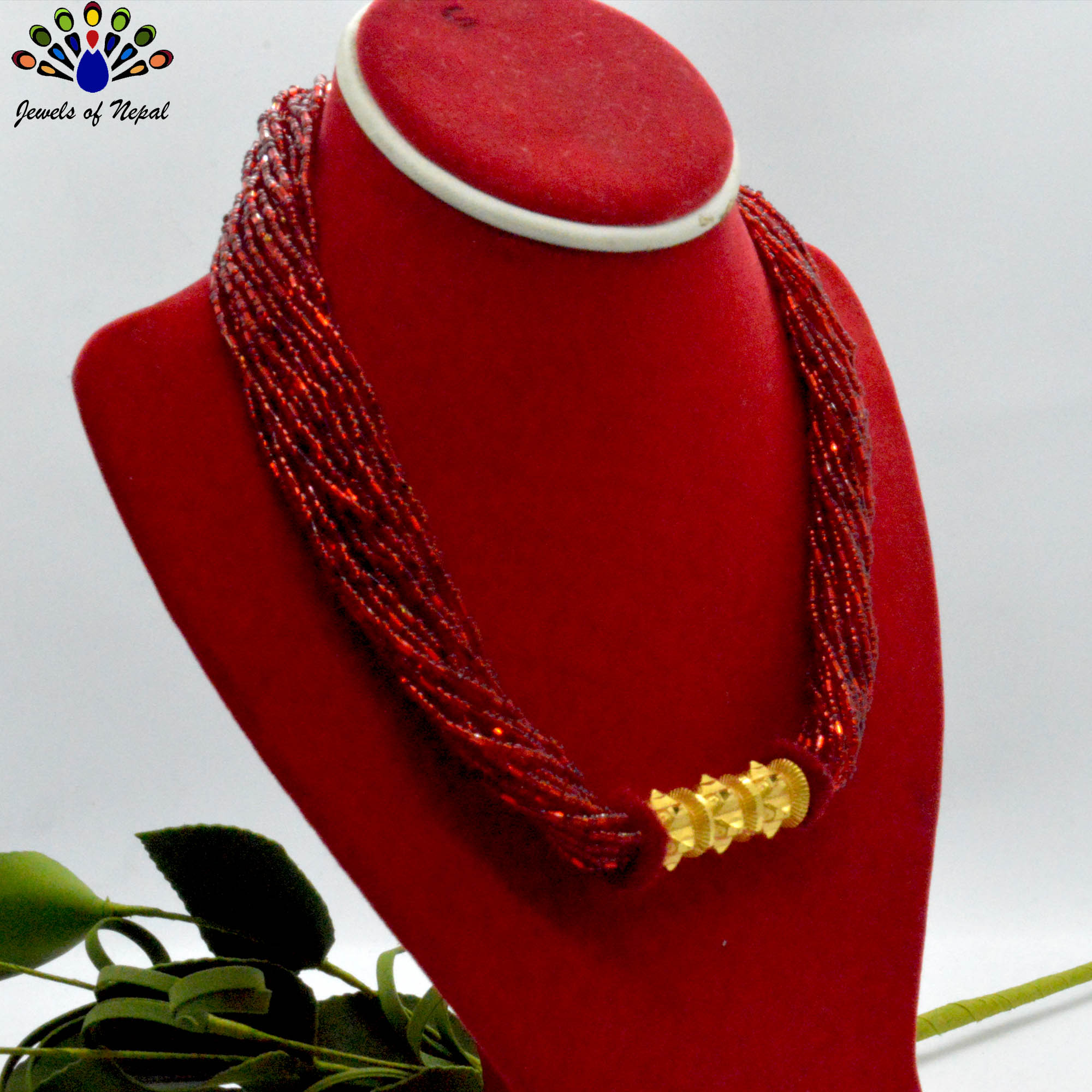 Gold Plated Tilahari Beaded Potey For Women - Online Fancy Jewelry  Wholesaler & Retailer