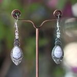 White Textured Tibetan Style S...
