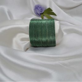 Jewels of Nepal Green Bangles / Chura / Churi For Women- 2 dozens (24pcs)