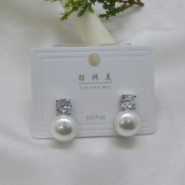Jewels of Nepal Pearl Stud Earrings for Women