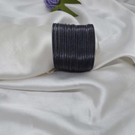 Jewels of Nepal Black Bangles / Chura / Churi For Women- 2 dozens (24pcs)