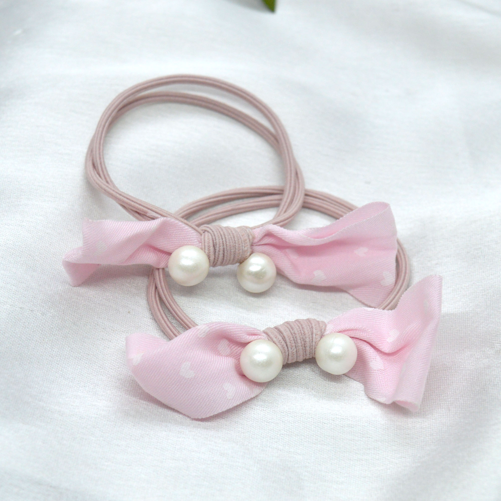 Jewels of Nepal Cute Assorted Color Hair Tie For Girls- Pack of 2 - Image 3