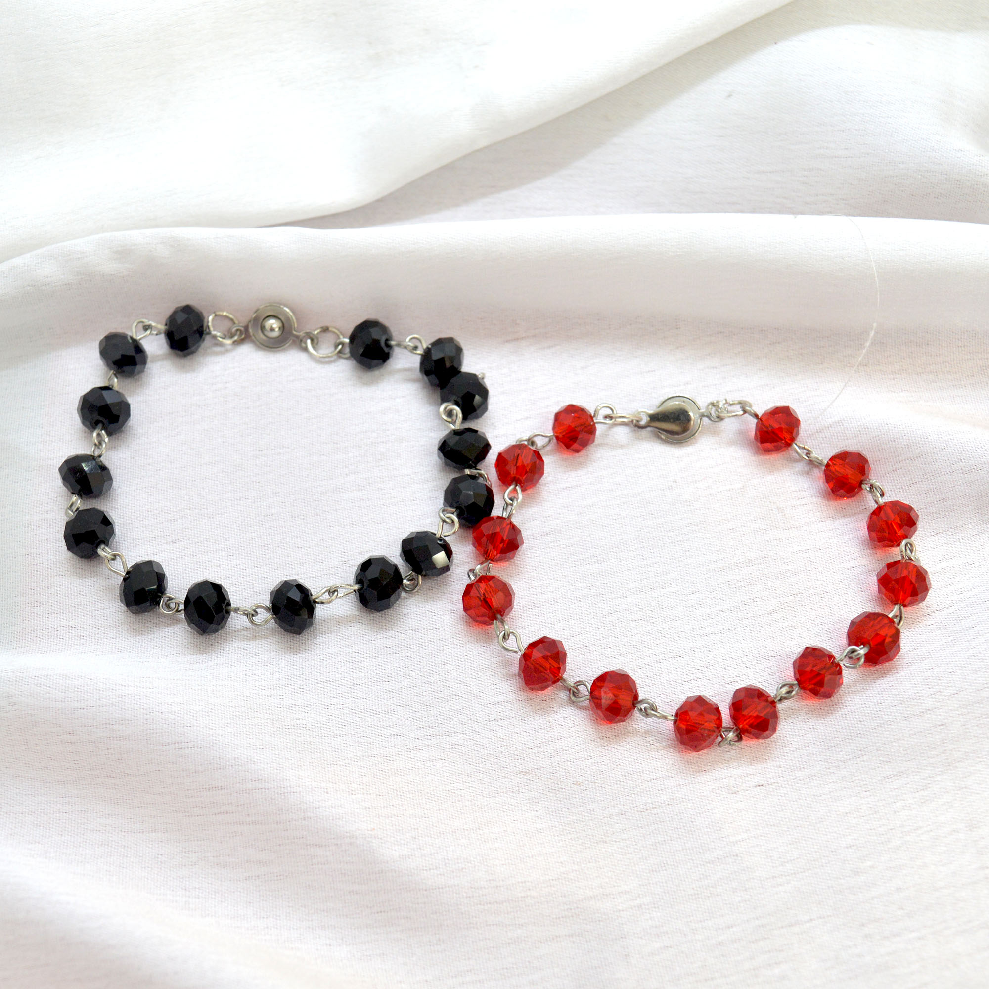 Jewels of Nepal Faux Crystal Beaded Customizable Bracelet For Women