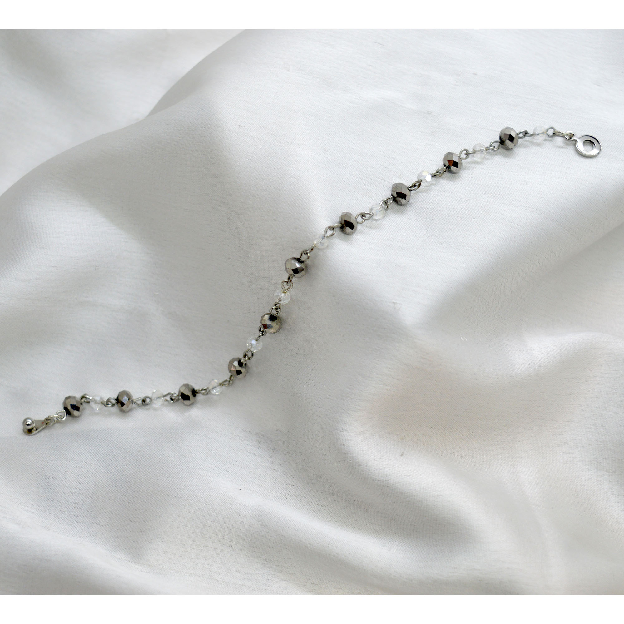 Jewels of Nepal Faux Crystal Beadead Bracelet For Women - Image 3