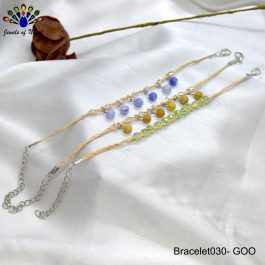 Jewels Of Nepal Multicolor Bead Anklet For Women