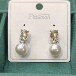 Jewels of Nepal Korean Simulated Pearl Ear Studs