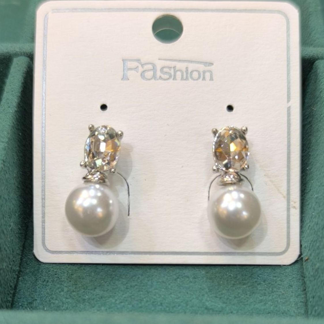 Jewels of Nepal Korean Simulated Pearl Ear Studs