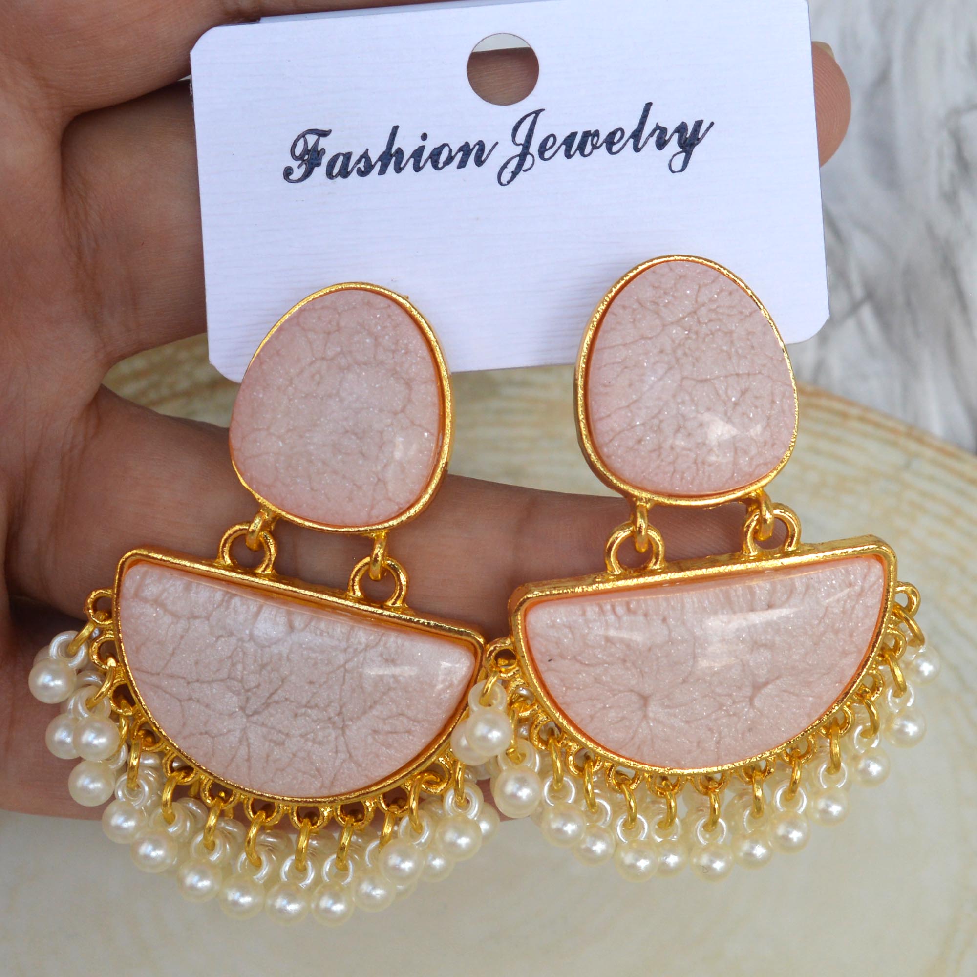 Jewels Of Nepal New Design Beads Fringe Earrings For Women - Image 10