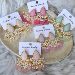 Jewels Of Nepal New Design Beads Tassel Earrings For Women