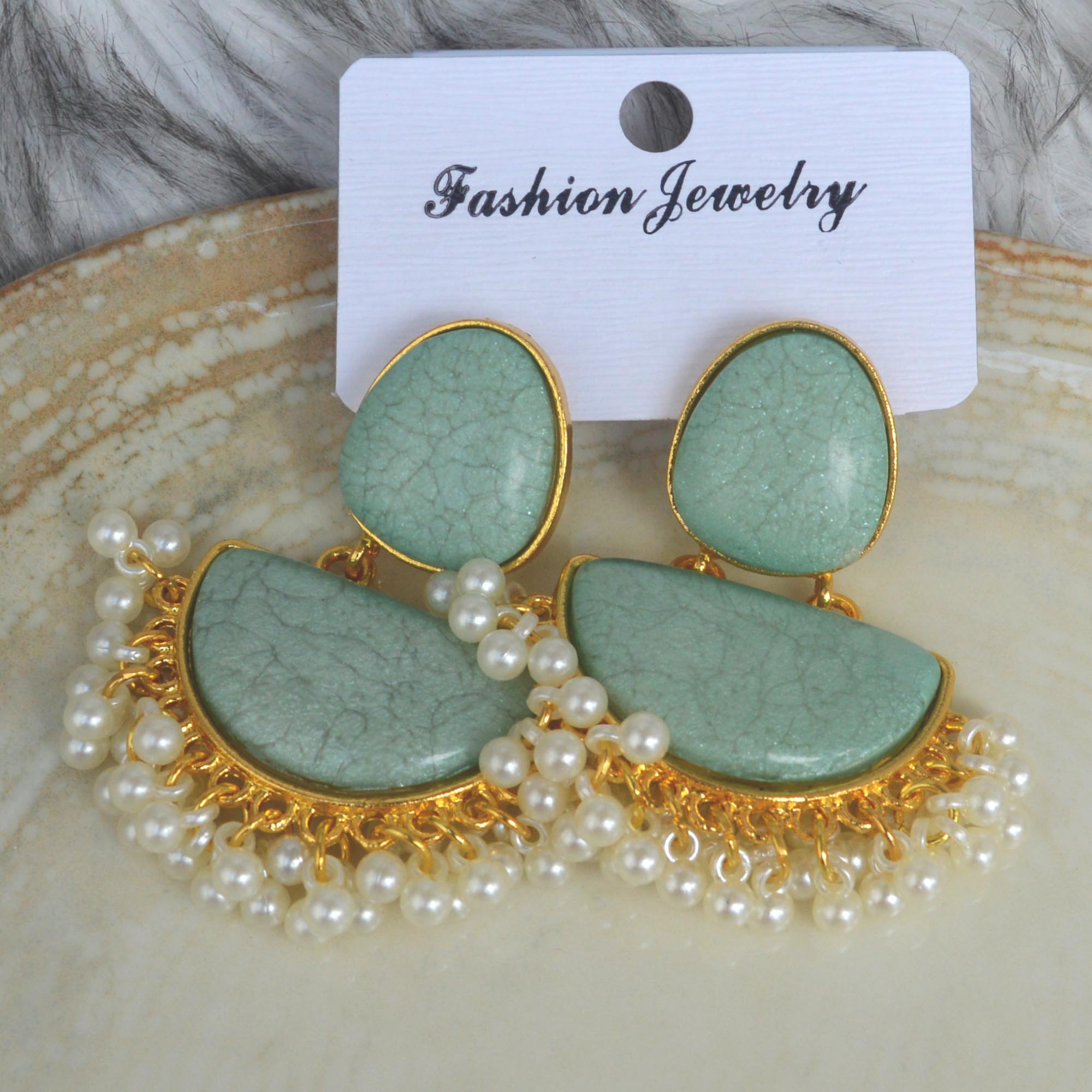 Jewels Of Nepal New Design Beads Fringe Earrings For Women - Image 8