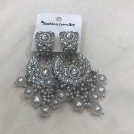 Jewels of Nepal faux kundan earrings