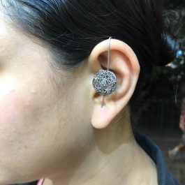Jewels Of Nepal Pin Ear Cuff