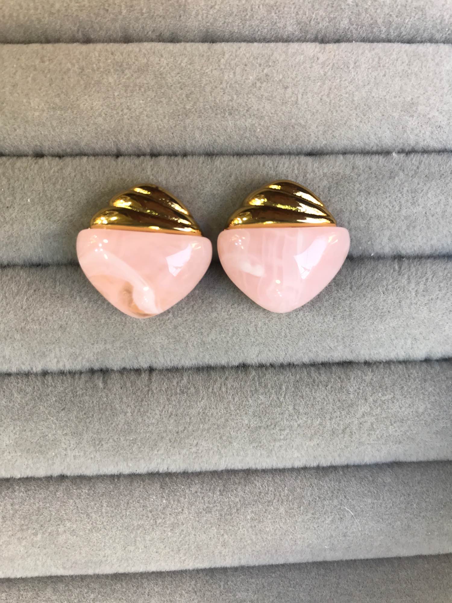 Jewels Of Nepal Gold/Tone Stainless Steel Earring For Women