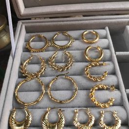Jewels Of Nepal Stainless Steel Earrings For Women