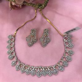 Jewels Of Nepal Australian Diamond Sets/ Earrings For Women