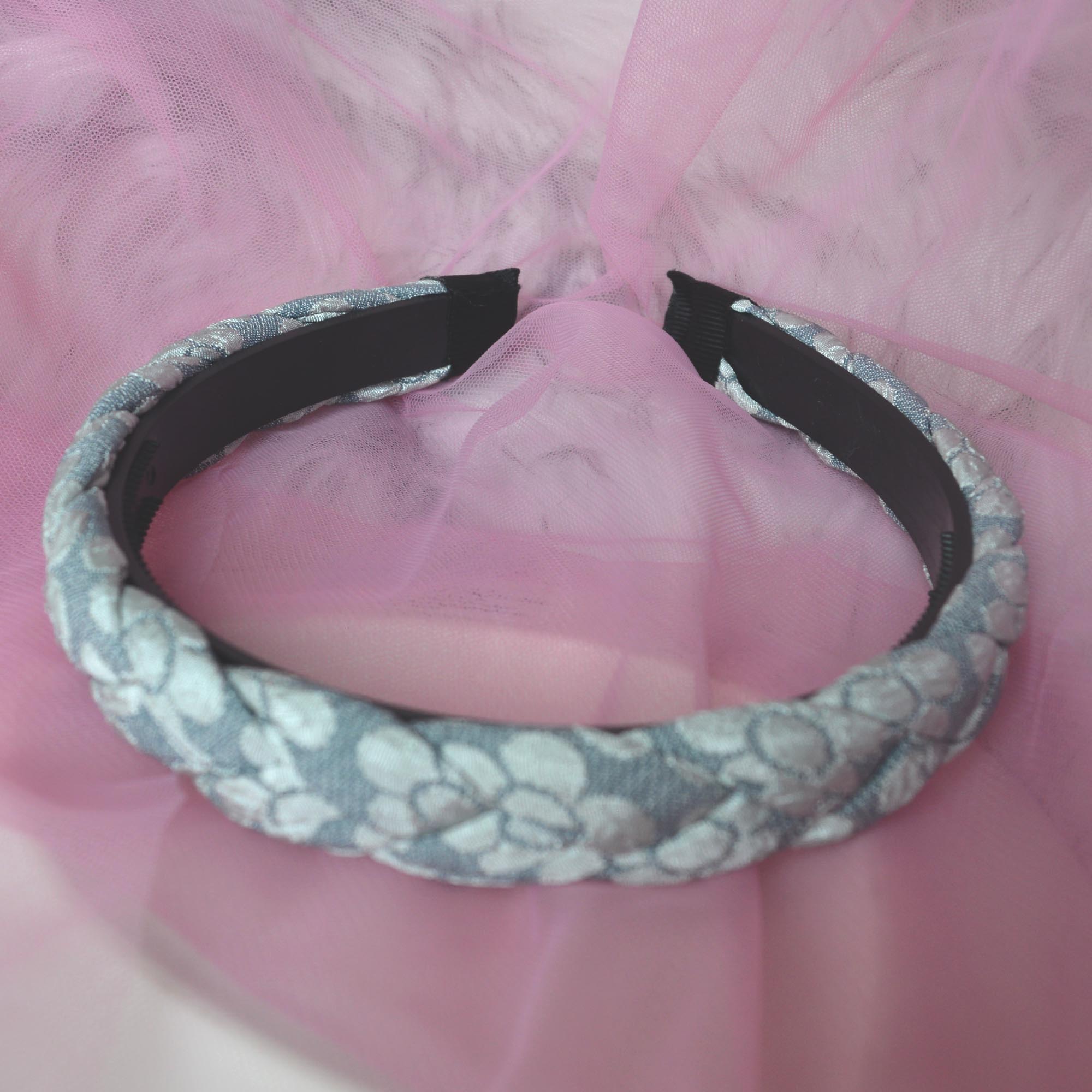Jewels Of Nepal Braided Design Hair Band/ Hairband For Women - Image 4