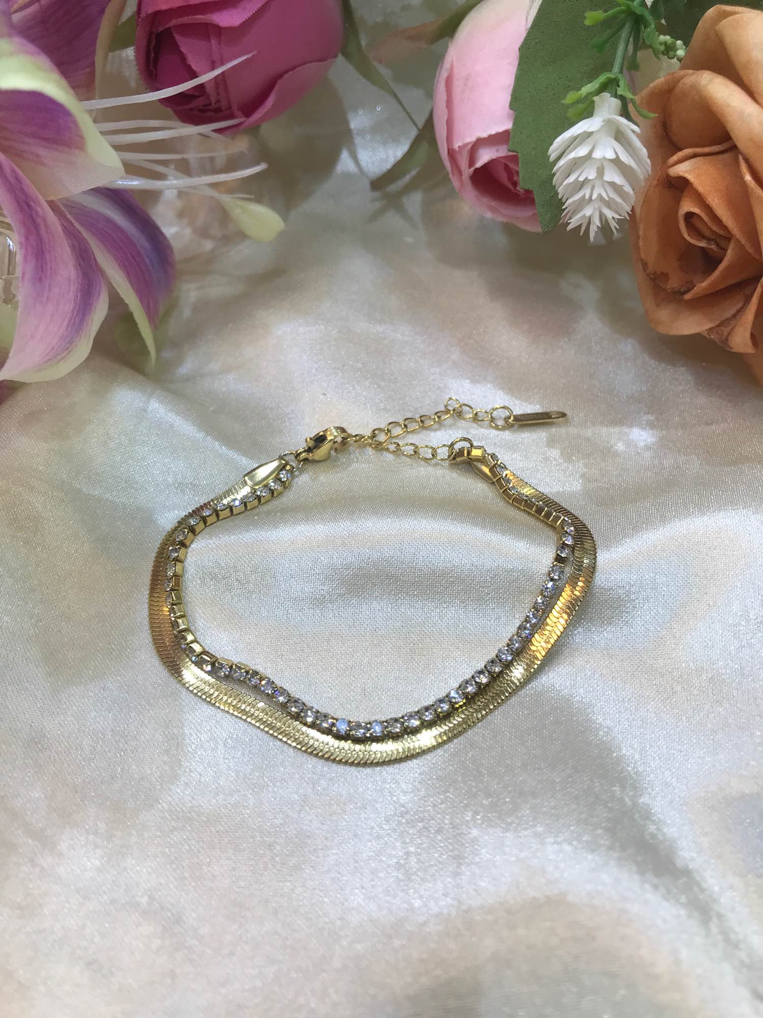 Jewels Of Nepal Stainless Steel Bracelet For Women