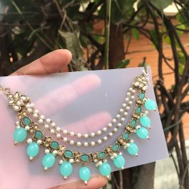 Jewels Of Nepal Moti Faux Ear Chain For Women