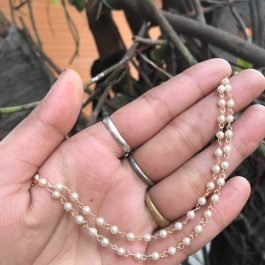 Jewels Of Nepal Moti Faux Ear Chain For Women