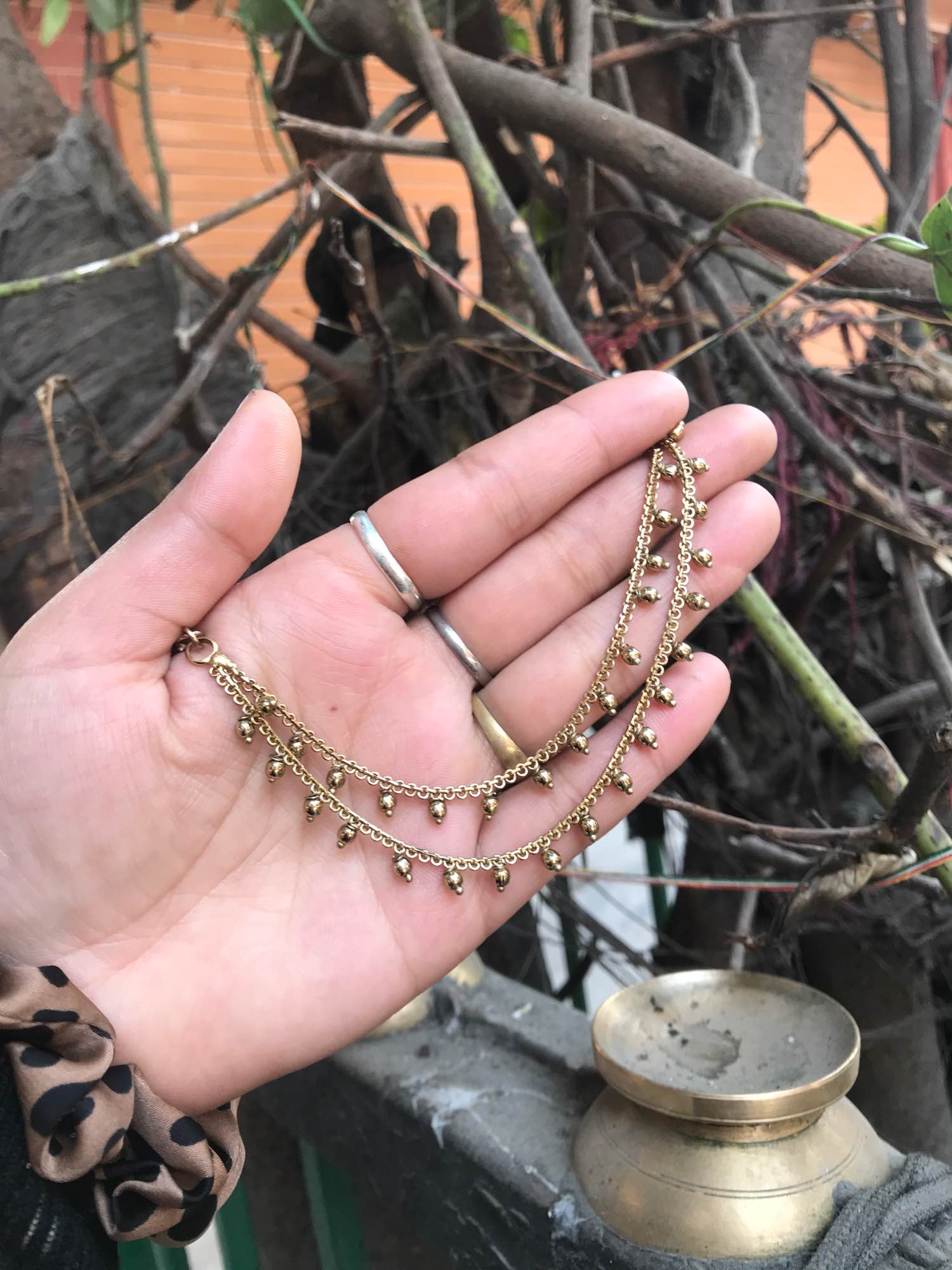 Jewels Of Nepal Kaan Chain -15k Pair For women - Image 2