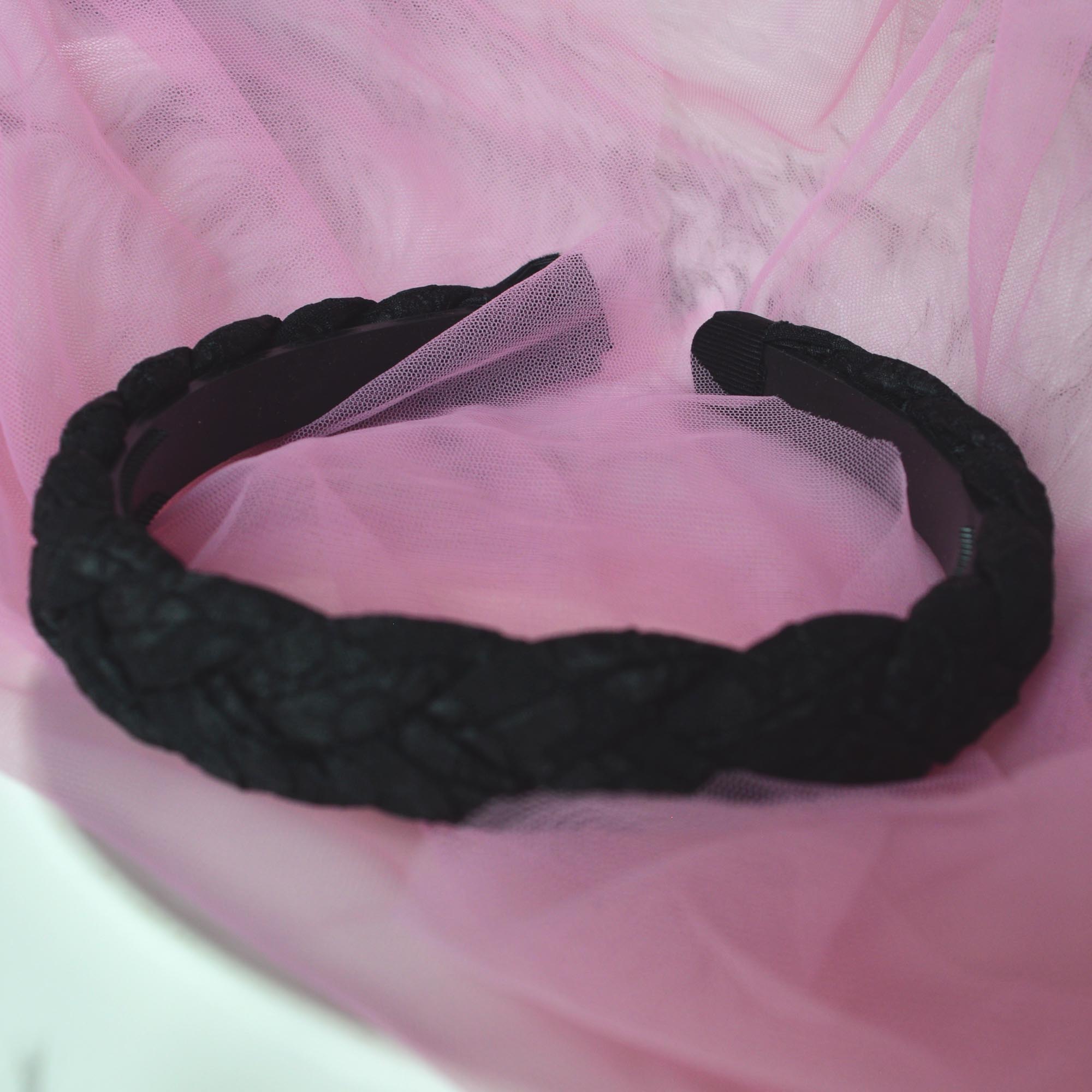Jewels Of Nepal Braided Design Hair Band/ Hairband For Women - Image 2