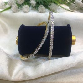Australian Diamond Bangles – Set of 2 Pieces