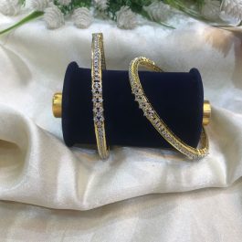 Australian Bangles for Women – Gold Plated Party Wear Bracelets – Bridal & Wedding Jewelry