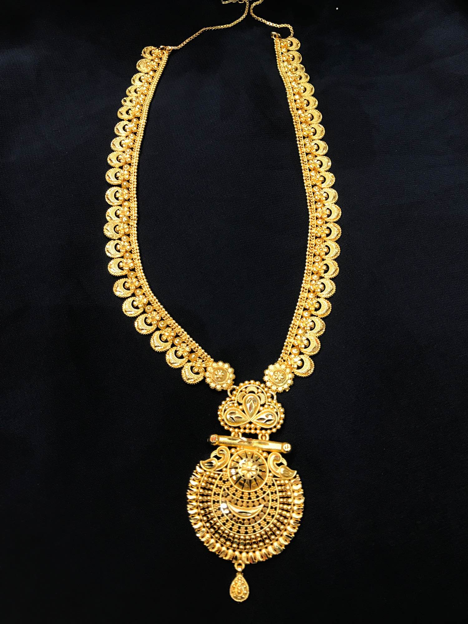 Jewels Of Nepal 18K Gold Plated Long Necklace For Women - Image 4