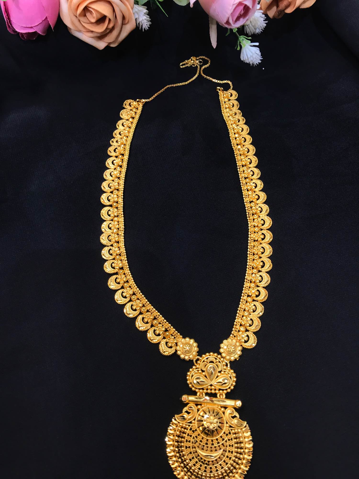 Jewels Of Nepal 18K Gold Plated Long Necklace For Women - Image 5