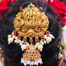 Jewels Of Nepal Gold Plated Juro Pin For Women