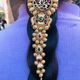 Jewels Of Nepal Gold Plated Juro Pin For Women