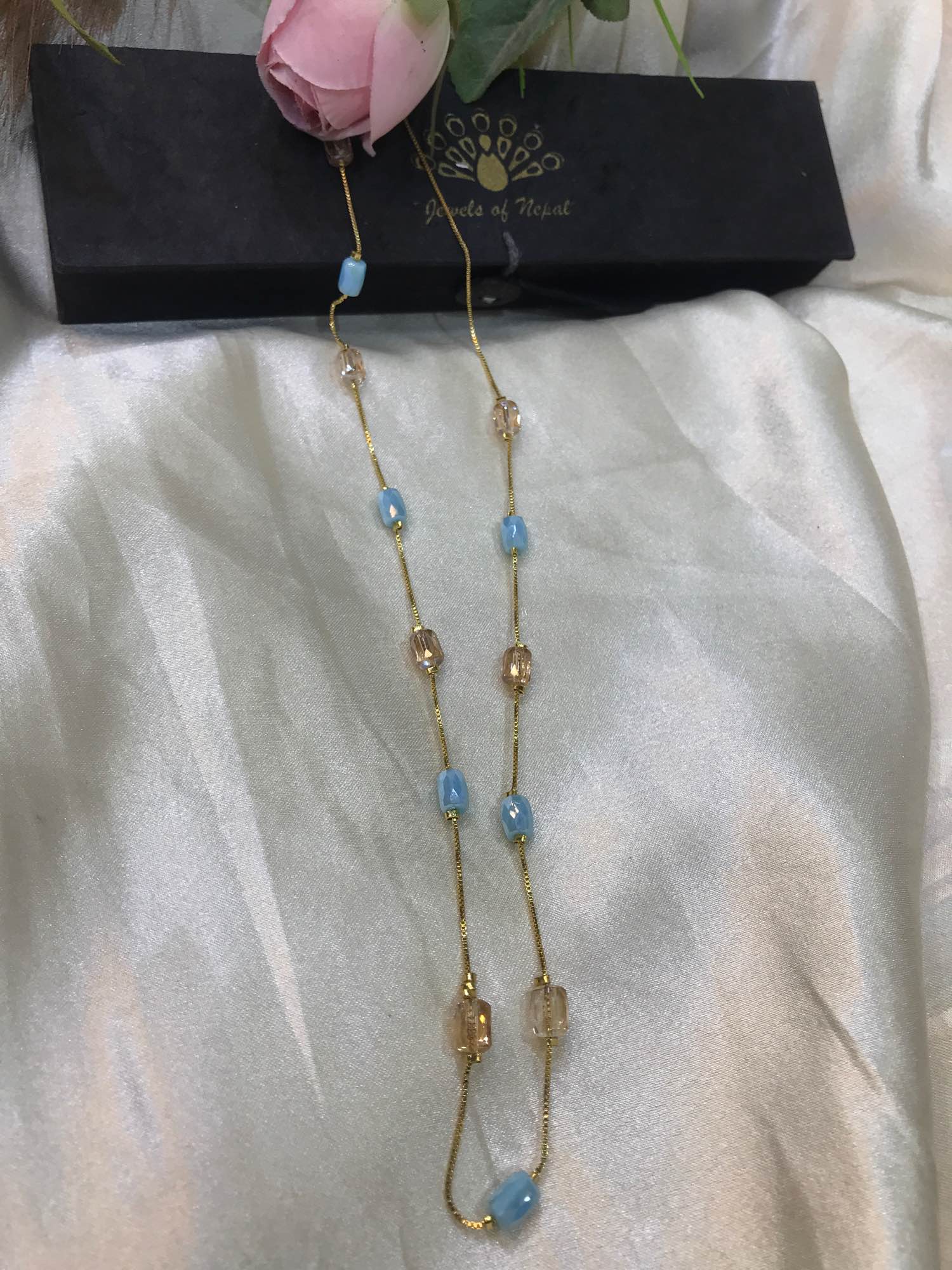 Jewels Of Nepal Gold-Filled Necklace With Baroque Pearls Necklace For Women - Image 3