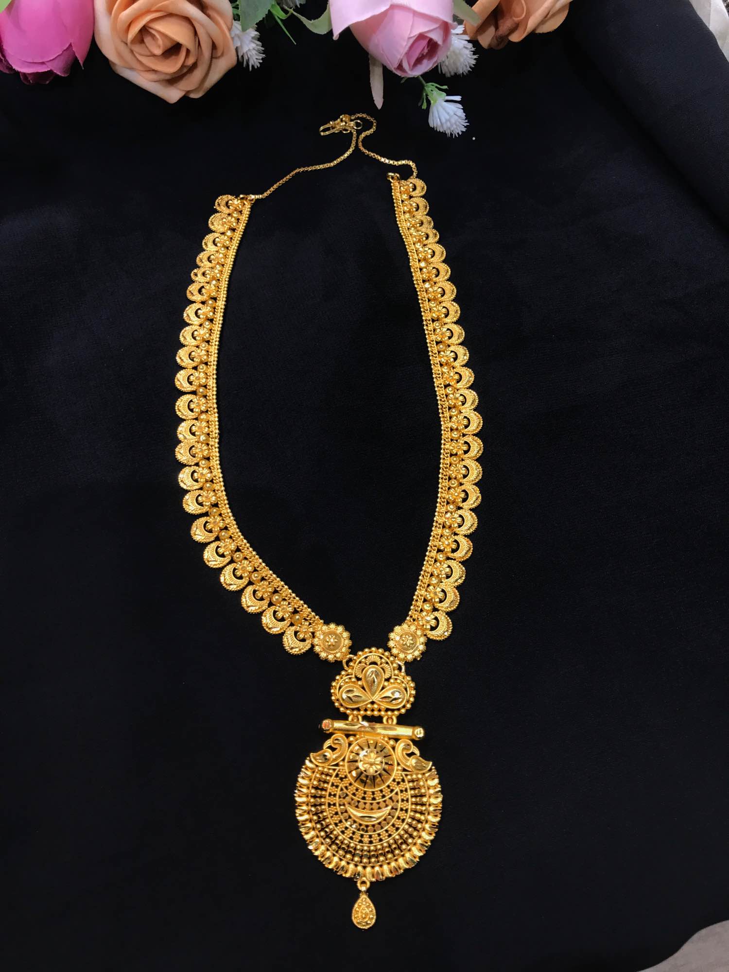 Jewels Of Nepal 18K Gold Plated Long Necklace For Women - Image 6
