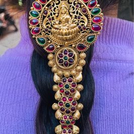 Jewels Of Nepal Gold Plated Juro Pin For Women