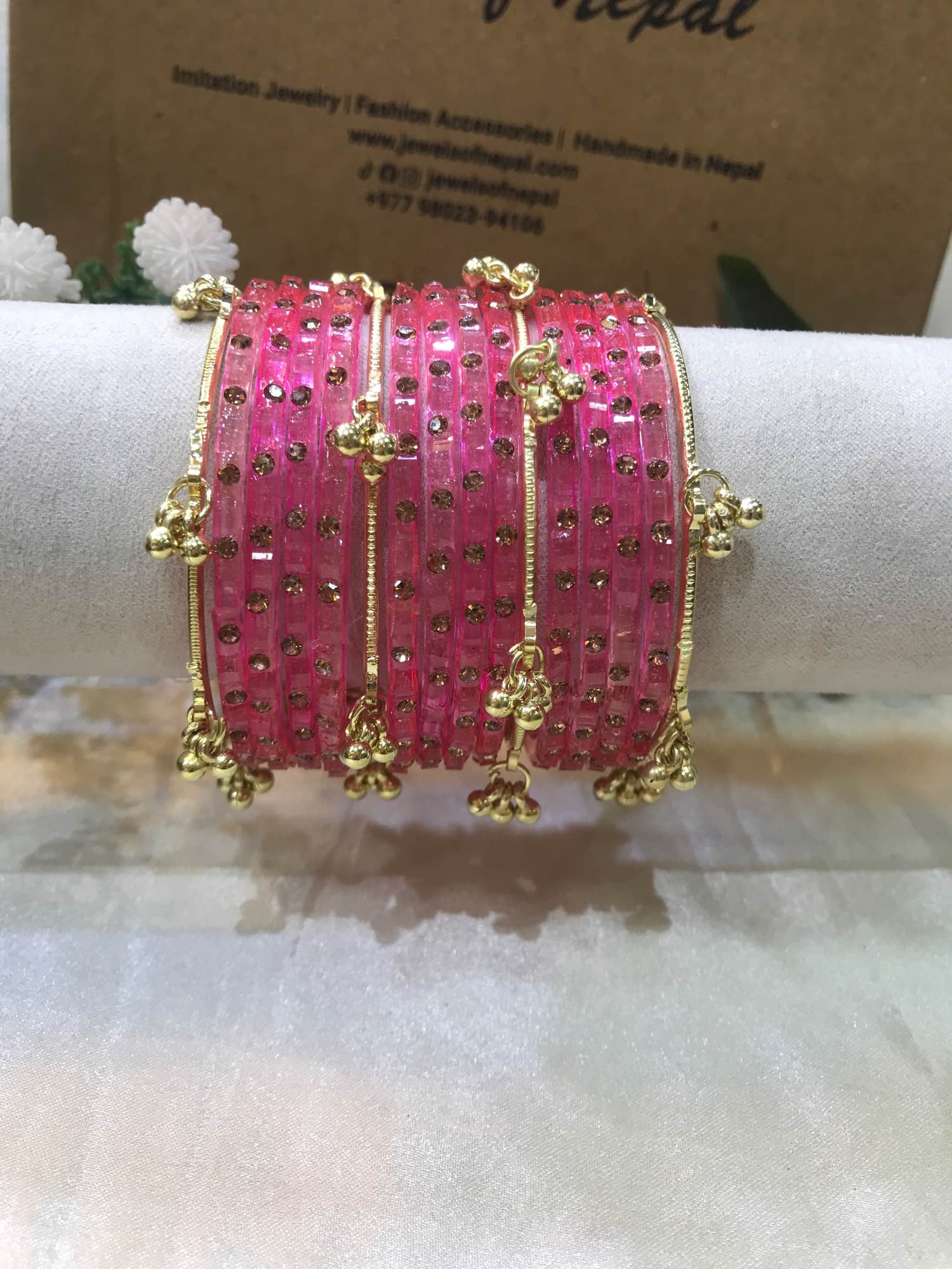Jewels Of Nepal Viral Kashmiri Bangle Sets For Women - Image 3