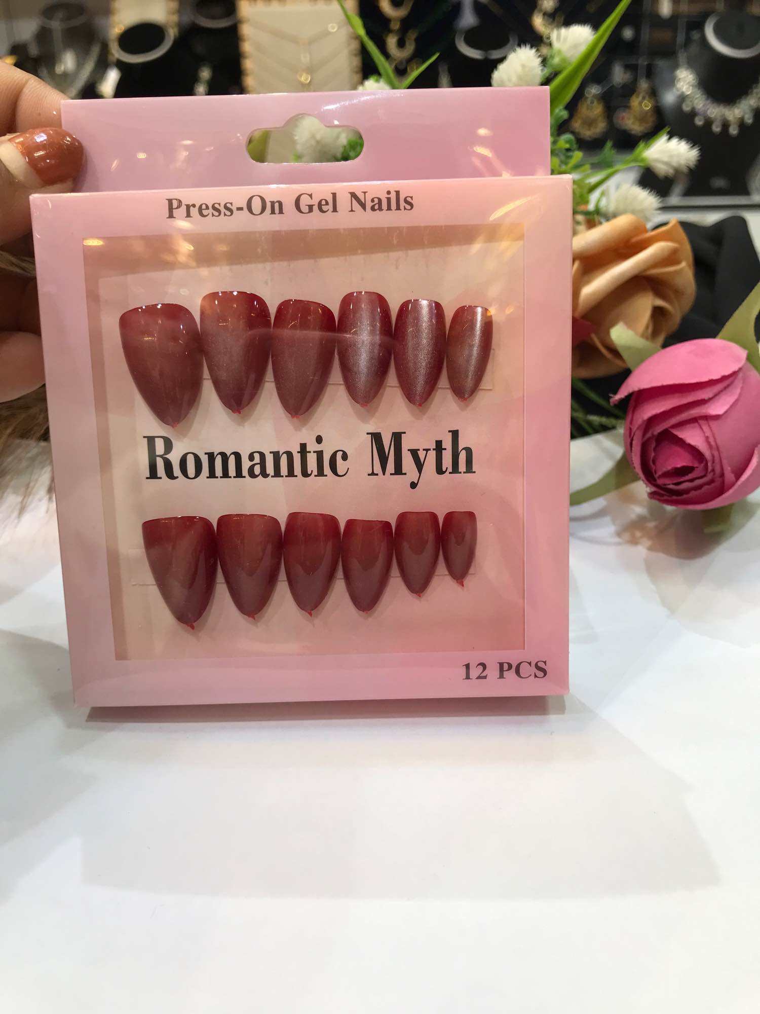 Jewels Of Nepal Press-On Gel Artificial Nails For Women - Image 5