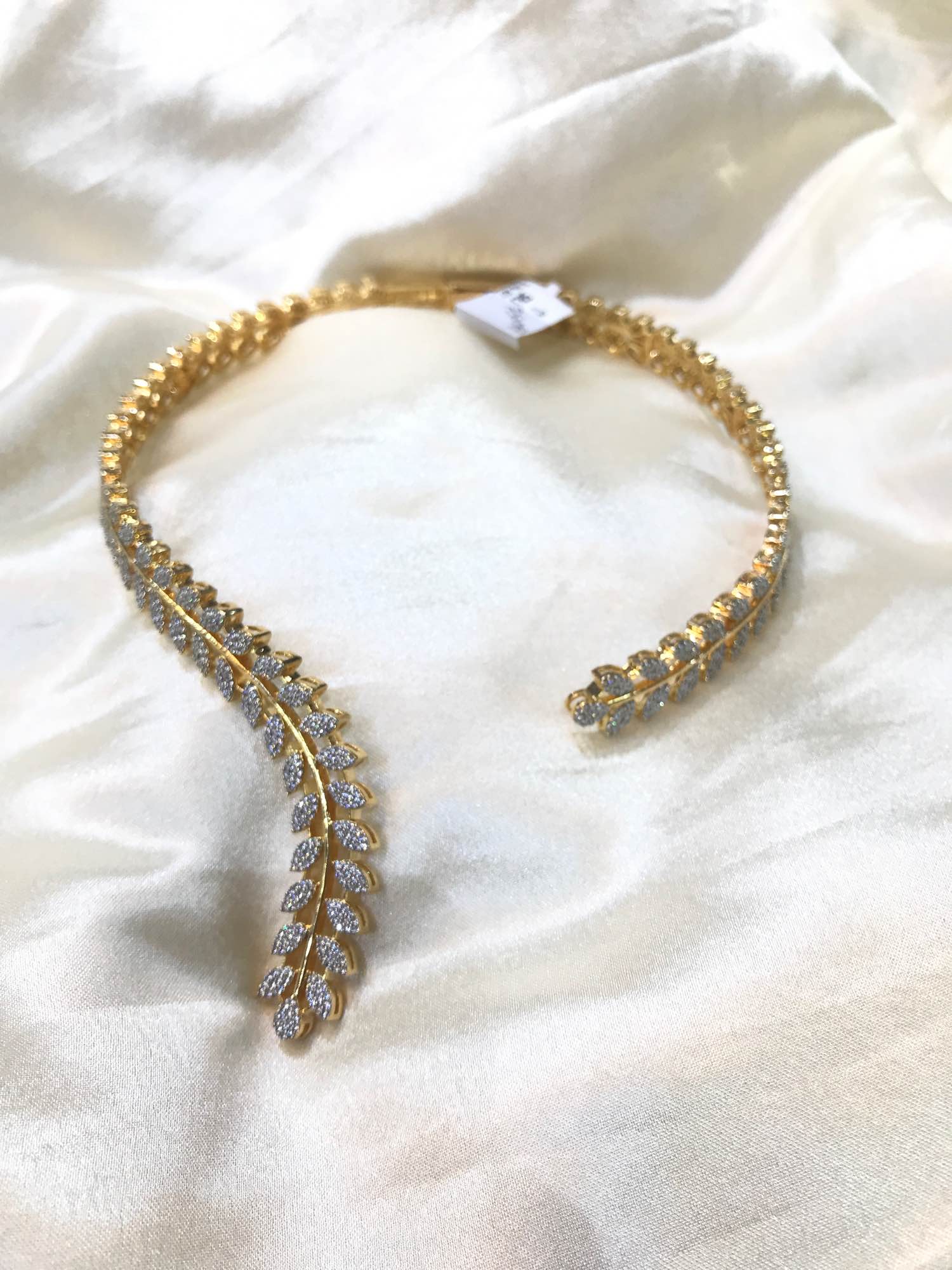 Jewels Of Nepal Fashionable American Diamond Necklace Sets For Women - Image 2
