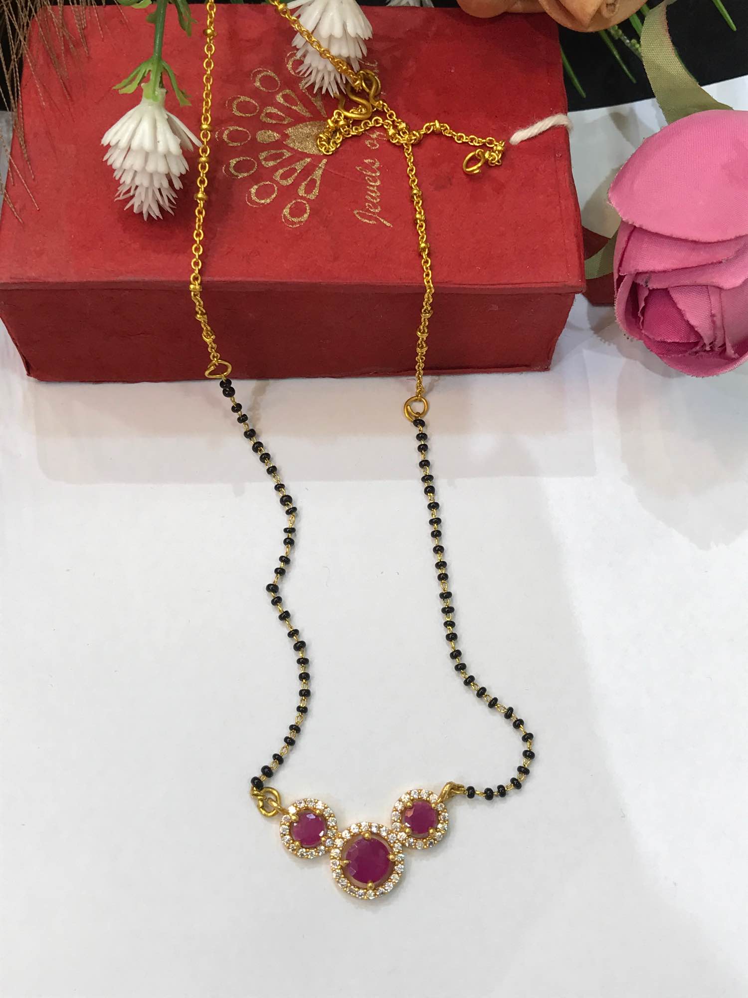 Jewels Of Nepal Gold Plated Mangalsutra For Women