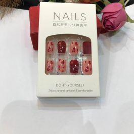 Jewels Of Nepal 24 Pcs Press On Gel Nails For Women