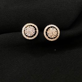 Jewels Of Nepal Australian Diamond Studs For Women