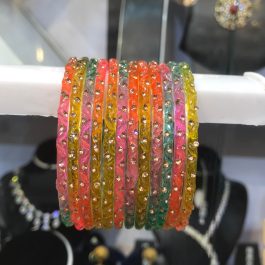 Jewels Of Nepal Multicolored Viral Bangles Sets For Women