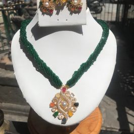 Jewels Of Nepal High Gold Plated Hydro Necklace Sets For Women