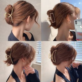 Long Metal Strong Unbreakable Hair Claw Clips