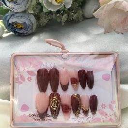 Jewels Of Nepal Press On 3D Gel Nail For Women