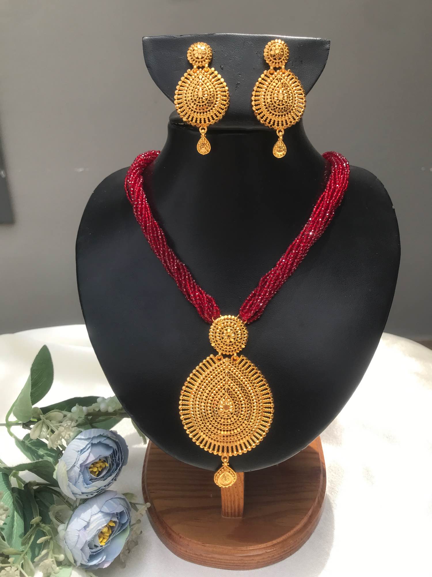Jewels Of Nepal Gold & High Hydro Long Necklace Sets For Women - Image 3