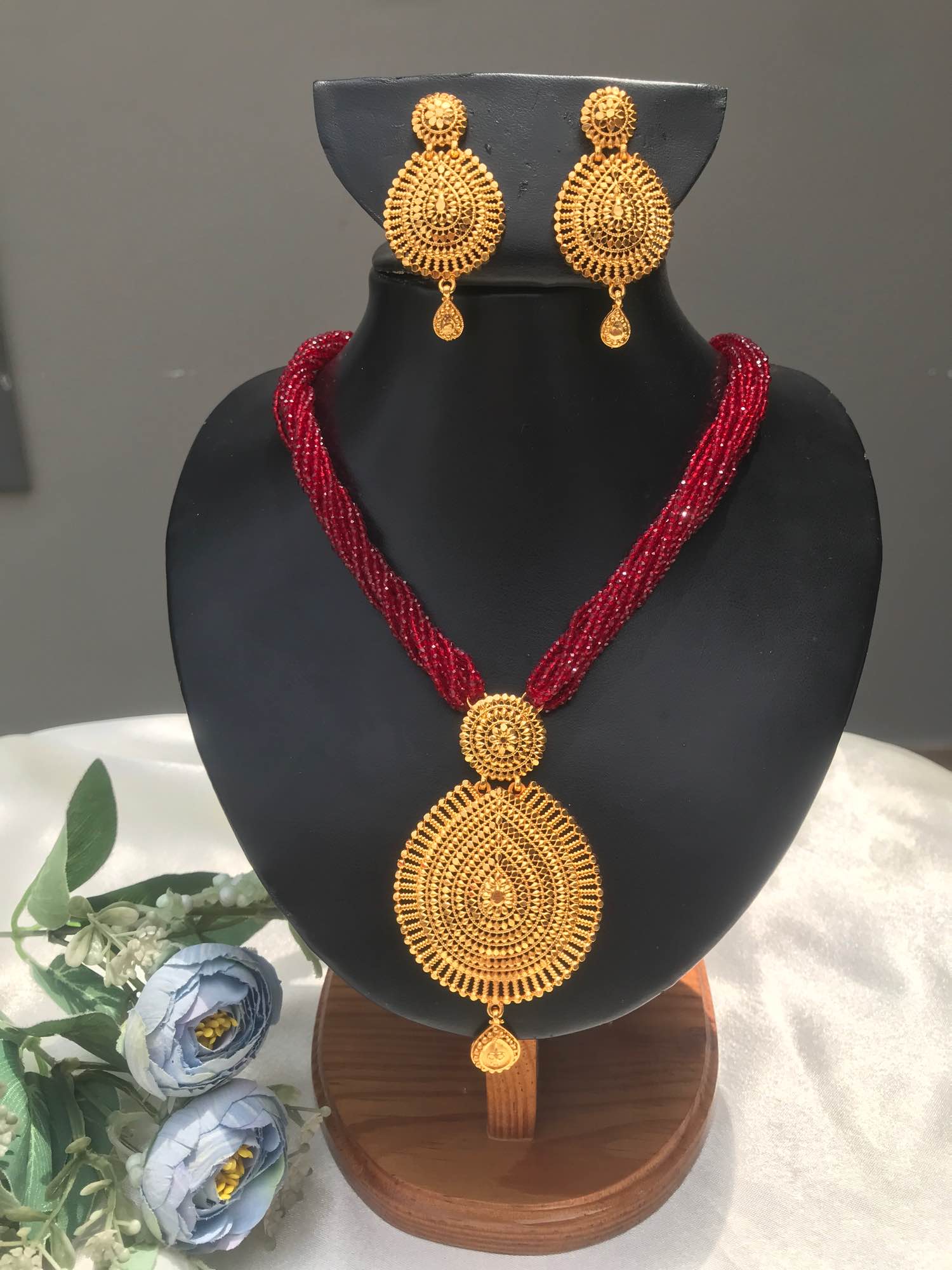 Jewels Of Nepal Gold & High Hydro Long Necklace Sets For Women - Image 4