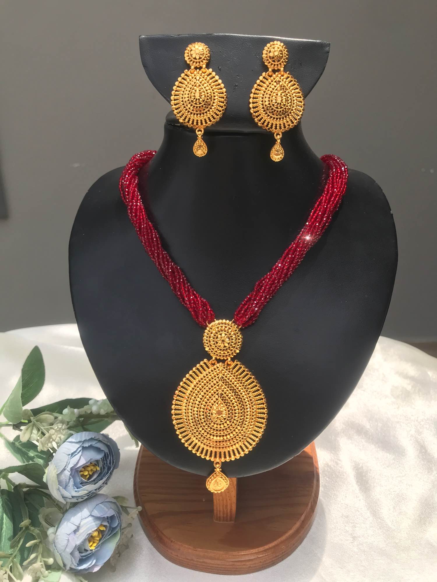 Jewels Of Nepal Gold & High Hydro Long Necklace Sets For Women - Image 2